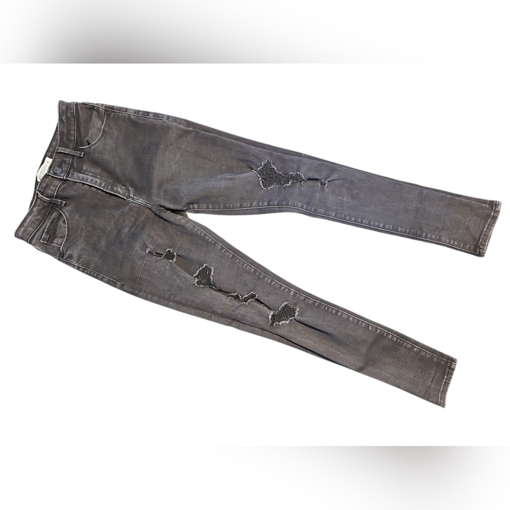 Abercrombie & Fitch Black Super Skinny High-Rise Jeans Size 2 Regular